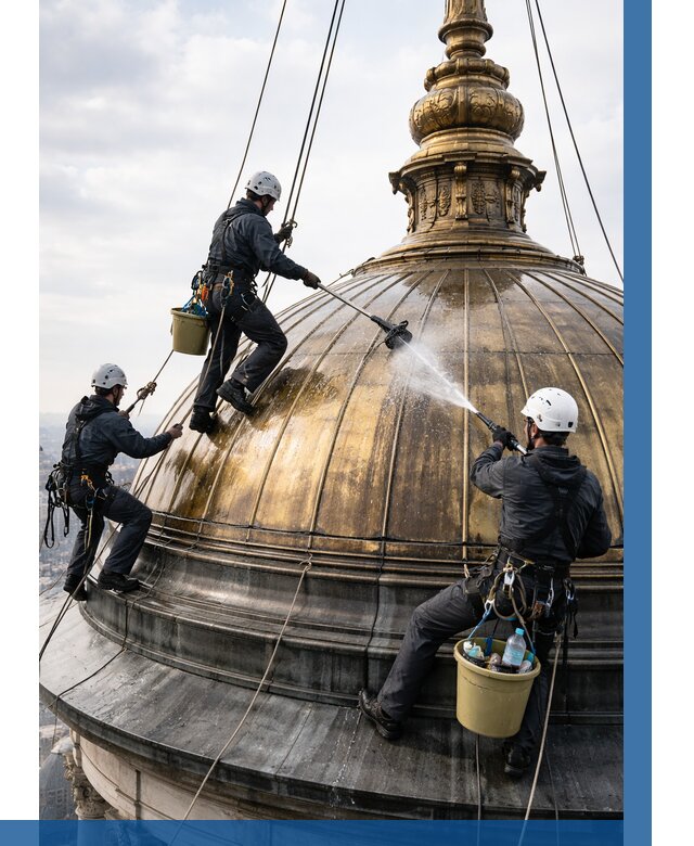 Мойка куполов и шпилей в Тихорецке от 8246 р. - заказать | ВЫСОТНИК-Тхр