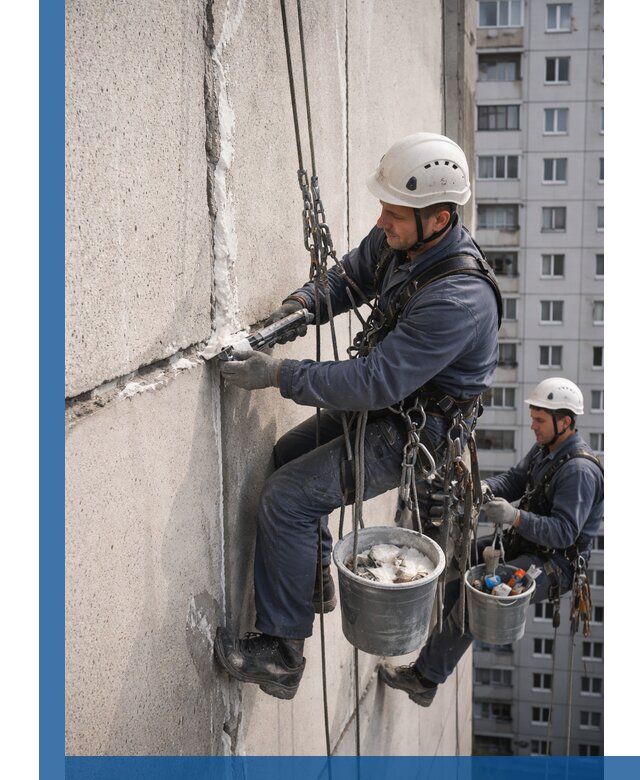Утепление межпанельных швов в Тихорецке профессионально и надежно
