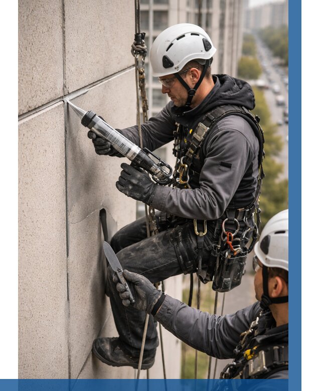 Первичная герметизация швов в Тихорецке от 618 р. | ВЫСОТНИК-Тхр