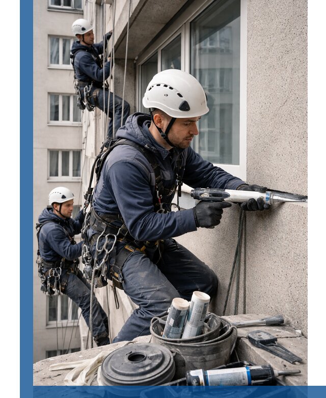 Герметизация швов лоджии в Тихорецке профессионально и надежно