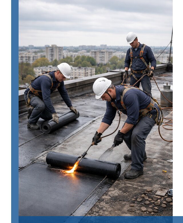 Ремонт наплавляемой кровли в Тихорецке качественно и надежно