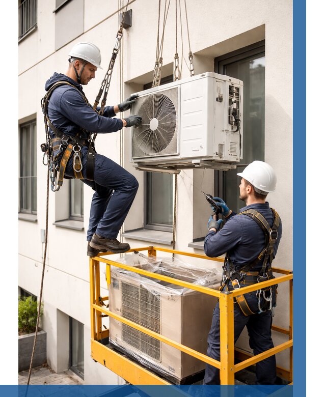 Демонтаж внешнего блока кондиционера в Тихорецке от 3607 р. | ВЫСОТНИК-Тхр