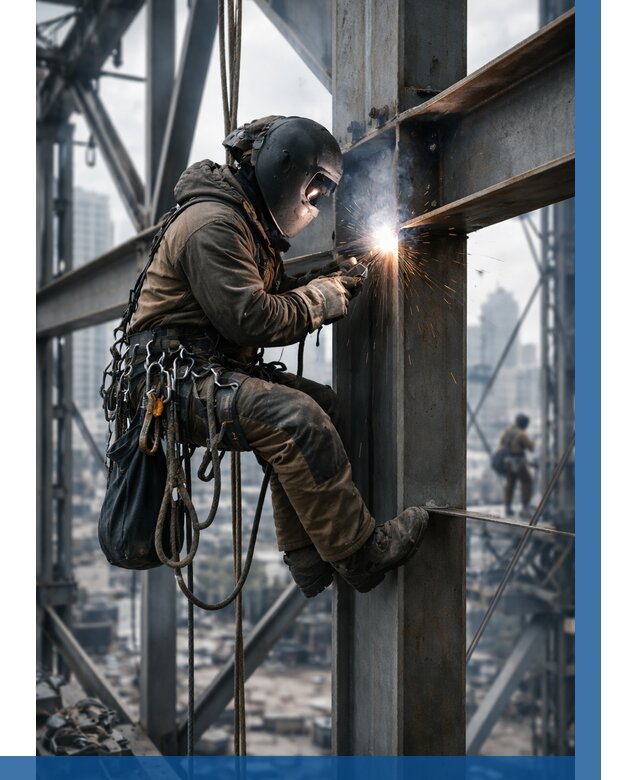 Высотные сварочные работы в Тихорецке от 3607 р. | ВЫСОТНИК-Тхр