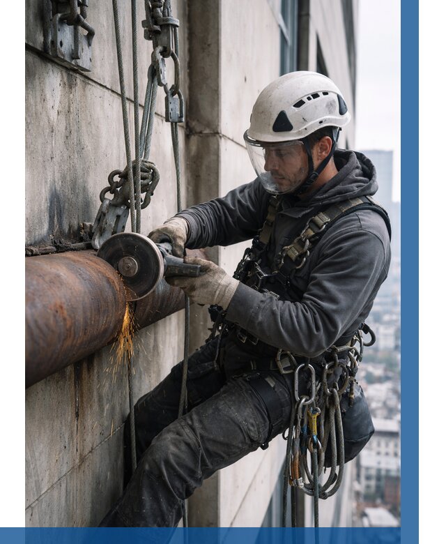 Резка металла на высоте в Тихорецке по цене от 4638 р. | ВЫСОТНИК-Тхр