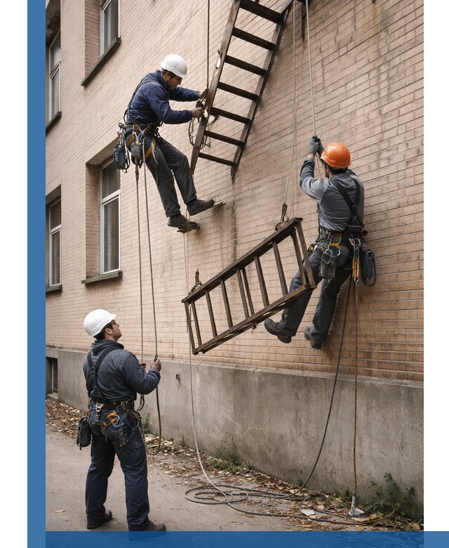 Демонтаж пожарной лестницы в Тихорецке быстро и безопасно