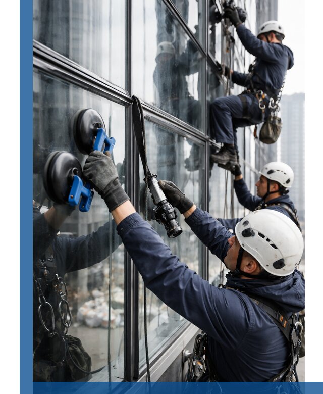 Радиусное остекление фасадов под ключ в Тихорецке с гарантиями