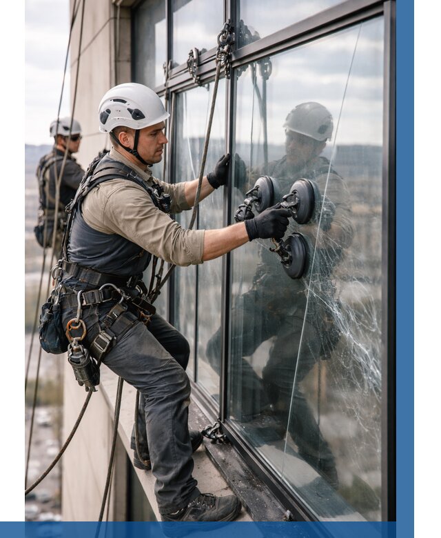 Замена стекла в витраже в Тихорецке под ключ от 8761 р. | ВЫСОТНИК-Тхр