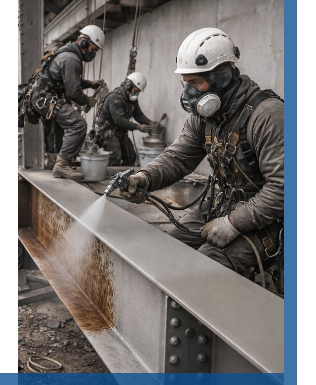 Антикоррозионная покраска металла в Тихорецке от 721 р. | ВЫСОТНИК-Тхр