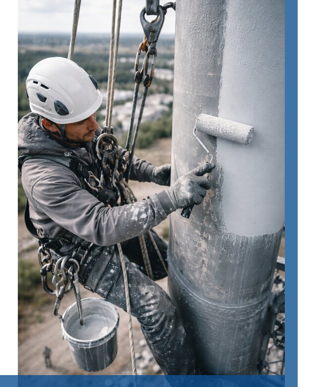 Покраска мачт связи под ключ в Тихорецке от 876 р. | ВЫСОТНИК-Тхр