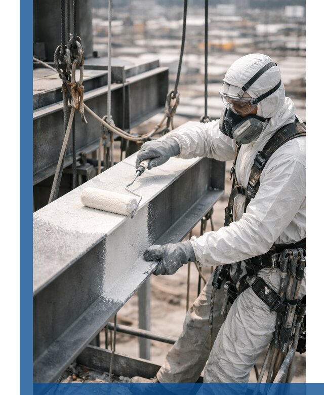 Профессиональная огнезащитная обработка металлоконструкций в Тихорецке