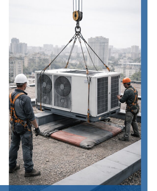 Подъем груза на крышу в Тихорецке от 5154 р. | ВЫСОТНИК-Тхр заказать