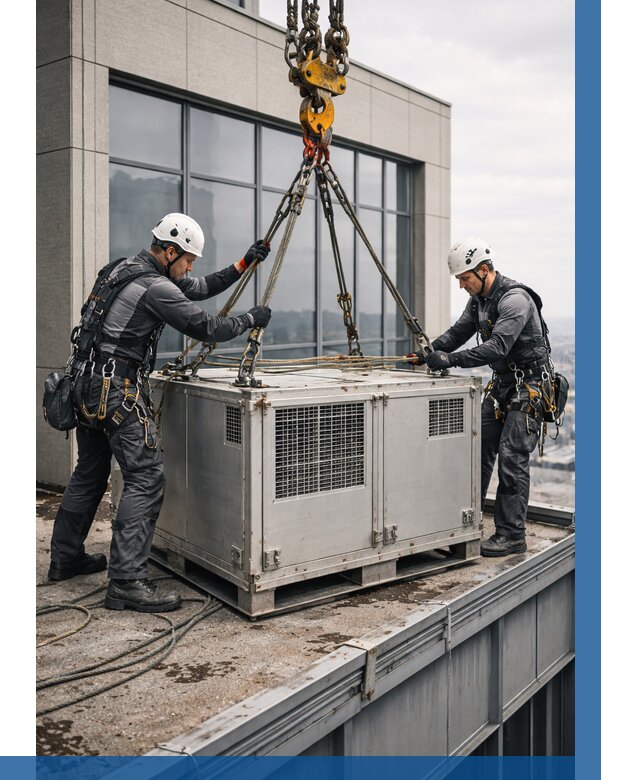 Такелажные работы на высоте в Тихорецке от 8246 р. | ВЫСОТНИК-Тхр