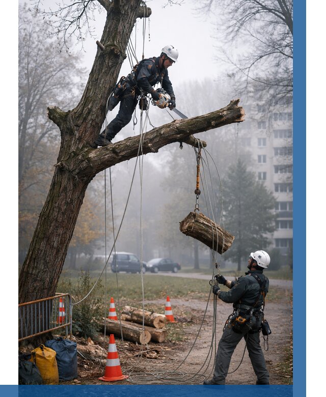 Удаление аварийных деревьев в Тихорецке от 15461 р. | ВЫСОТНИК-Тхр