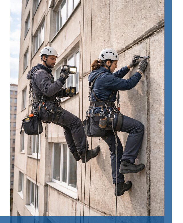 Обследование межпанельных швов в Тихорецке от 1855 р. | ВЫСОТНИК-Тхр