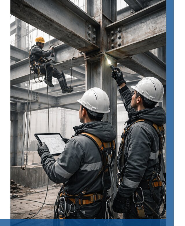 Обследование металлоконструкций в Тихорецке от 5669 р. | ВЫСОТНИК-Тхр