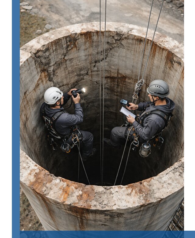 Обследование дымовой трубы: диагностика и оценка состояния в Тихорецке